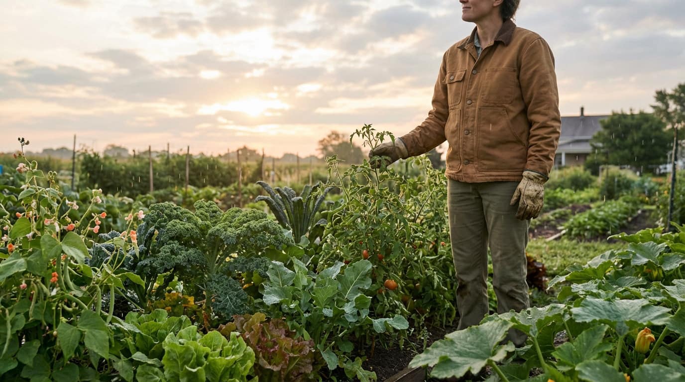 le jardinier doit faire attention à la météo, mais aussi à la situation particulière de son jardin