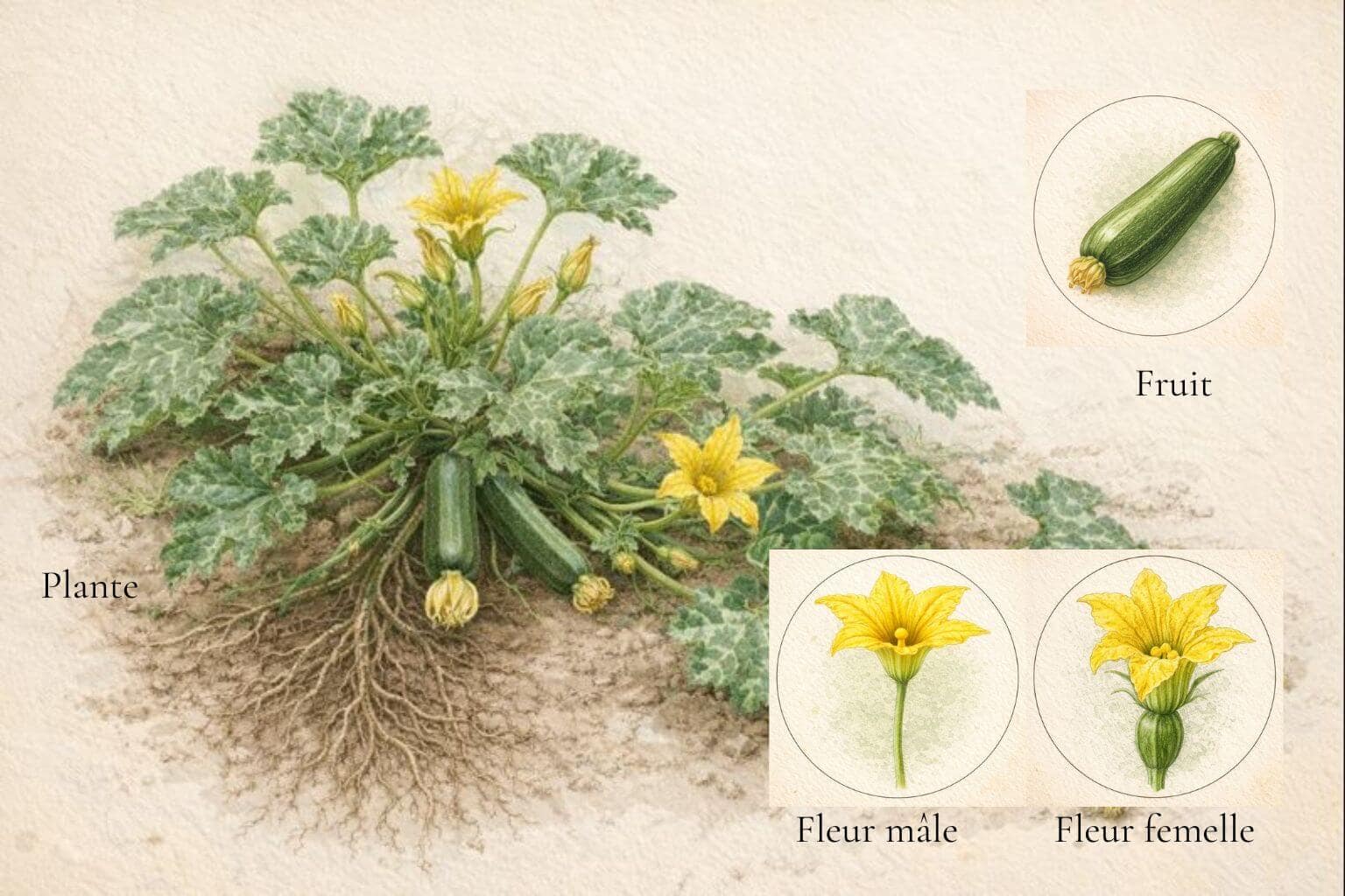 La courgette : comprendre la plante avant de chercher “la variété parfaite”