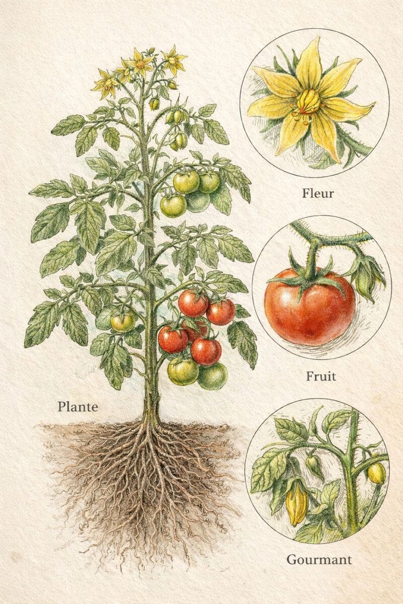 La tomate: comprendre la plante avant de choisir une variété